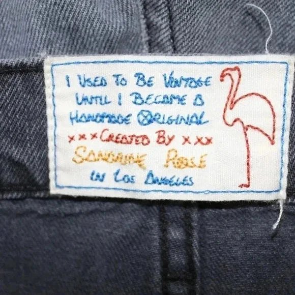 Revolve Sandrine Rose custom vintage jeans - Picture 2 of 10